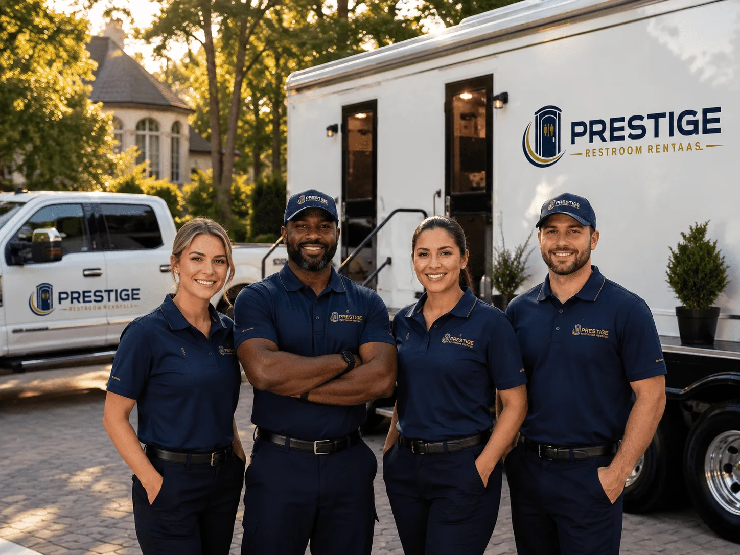 Trusted Luxury Portable Restrooms company in Forsyth, IL